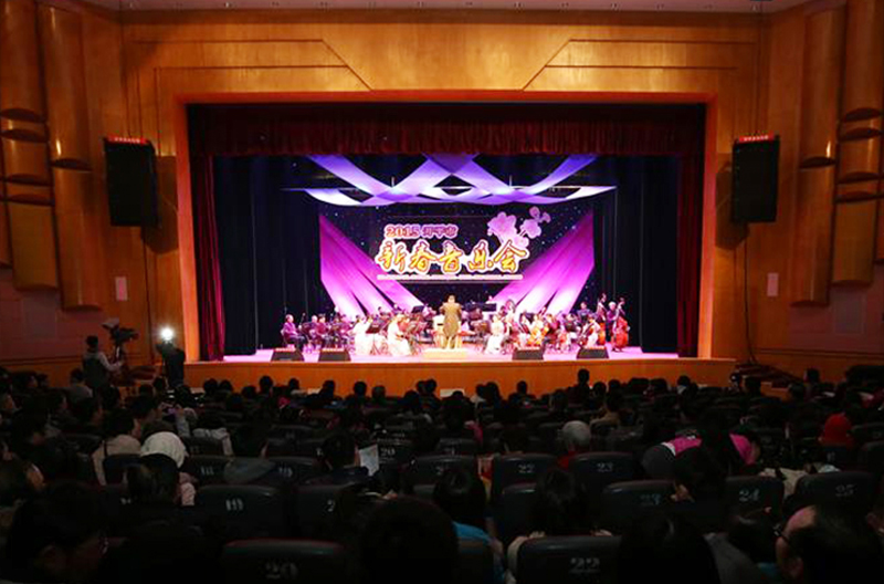 SONIC PROAudio support2015The New Year Concert in Kaiping City plays brilliantly