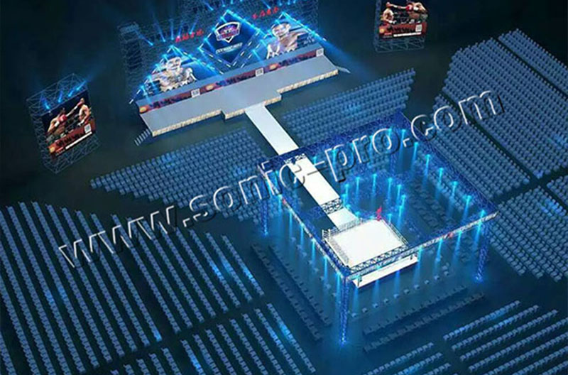 SONIC PROAudio supports top international fighting events Silk Road Heroes World Kung Fu Tour