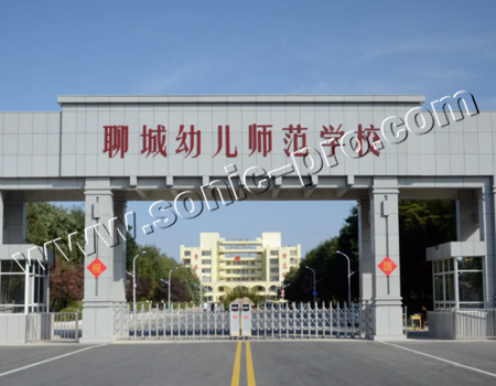 Case sharing in the Lecture Hall and Gymnasium of Liaocheng Kindergarten Teachers College, Shandong Province