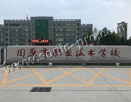 Case sharing in the multi-purpose hall of Ningxia Guyuan City Vocational and Technical School