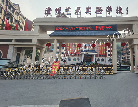 Case sharing in the lecture hall of Zhangzhou Art Experimental School, Fujian