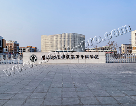 Case sharing in the report hall of Hebei Tangshan Preschool Normal College