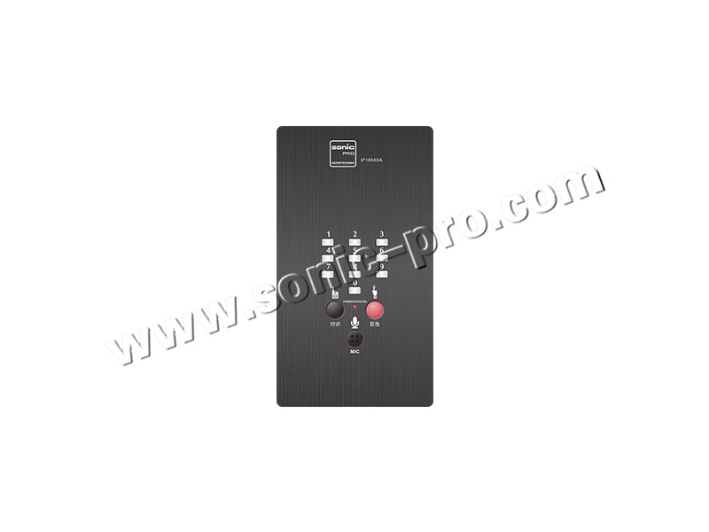 IP1904XAOne-button alarm (help) intercom terminal (with power amplifier)(embedded)
