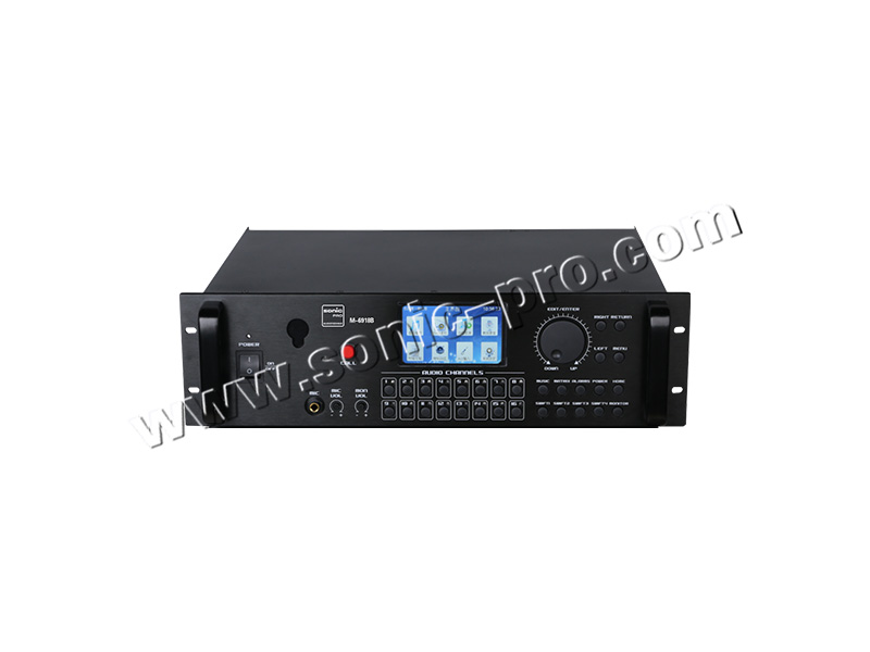 M-6918B  MP3Programming matrix control host (8*32signal zoning)