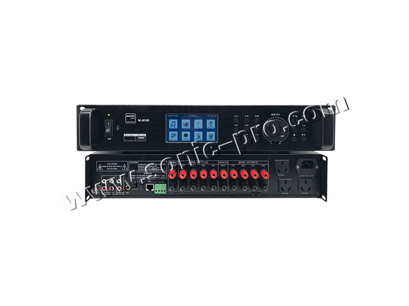 M-6918D  Eight-zone intelligent control host4.3inch