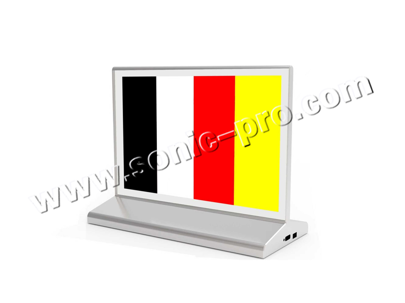 ZP-275 TType-type ink dual-screen electronic desk sign (including desk sign management platform)