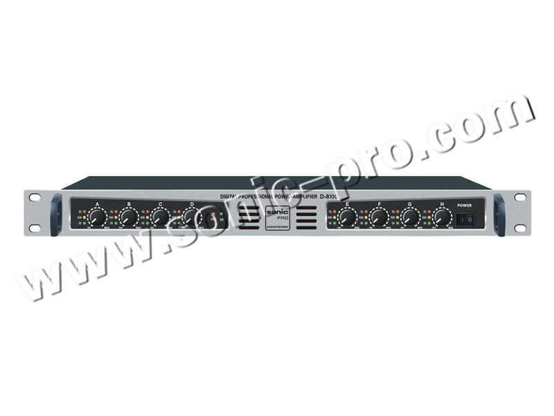  D-8100  power amplifier