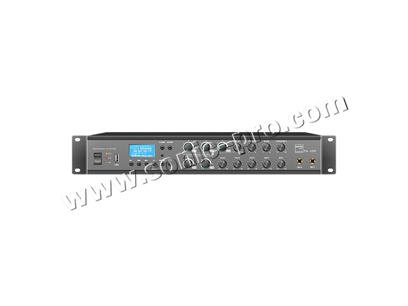 PA-120FFive-zone independent combined power amplifier (120W）