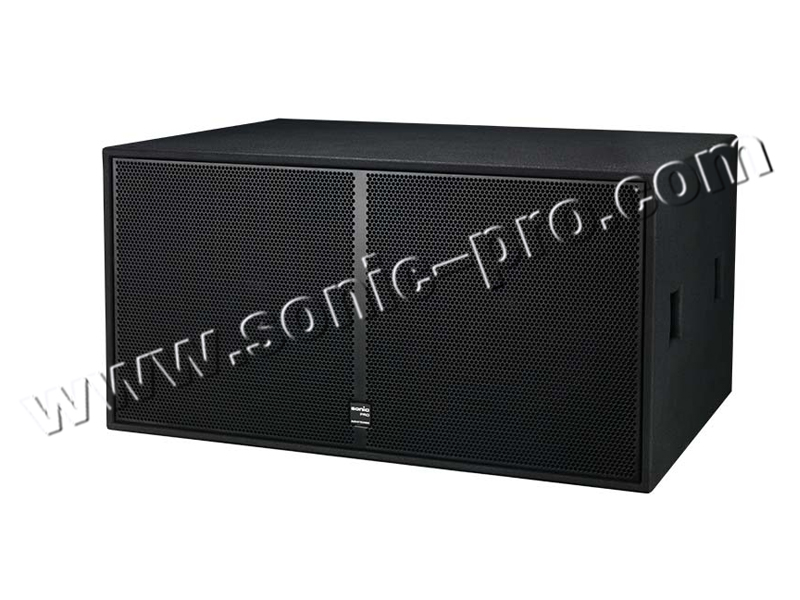 SUB-218 Subwoofer slightly