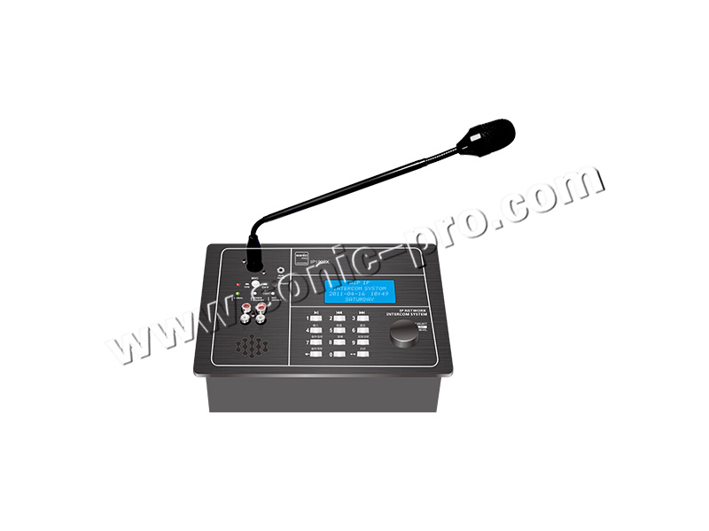 IP1902X  IPInternet paging intercom console