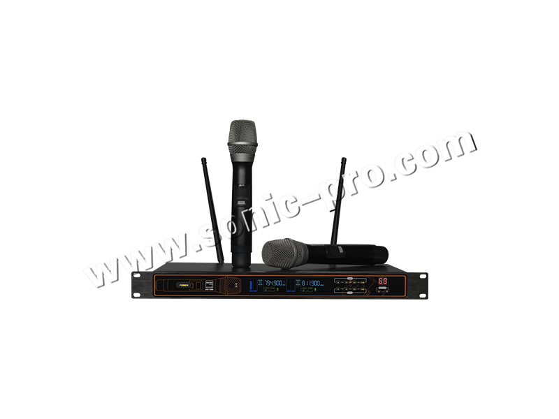 UHF-5000wireless microphone (One to two)